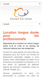 Mobile Screenshot of conseilcarlease.com